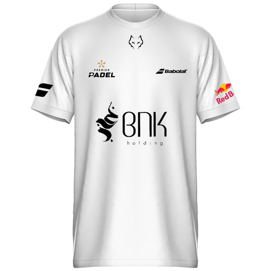 CAMISETA PADEL LEBRÓN BLANCA
